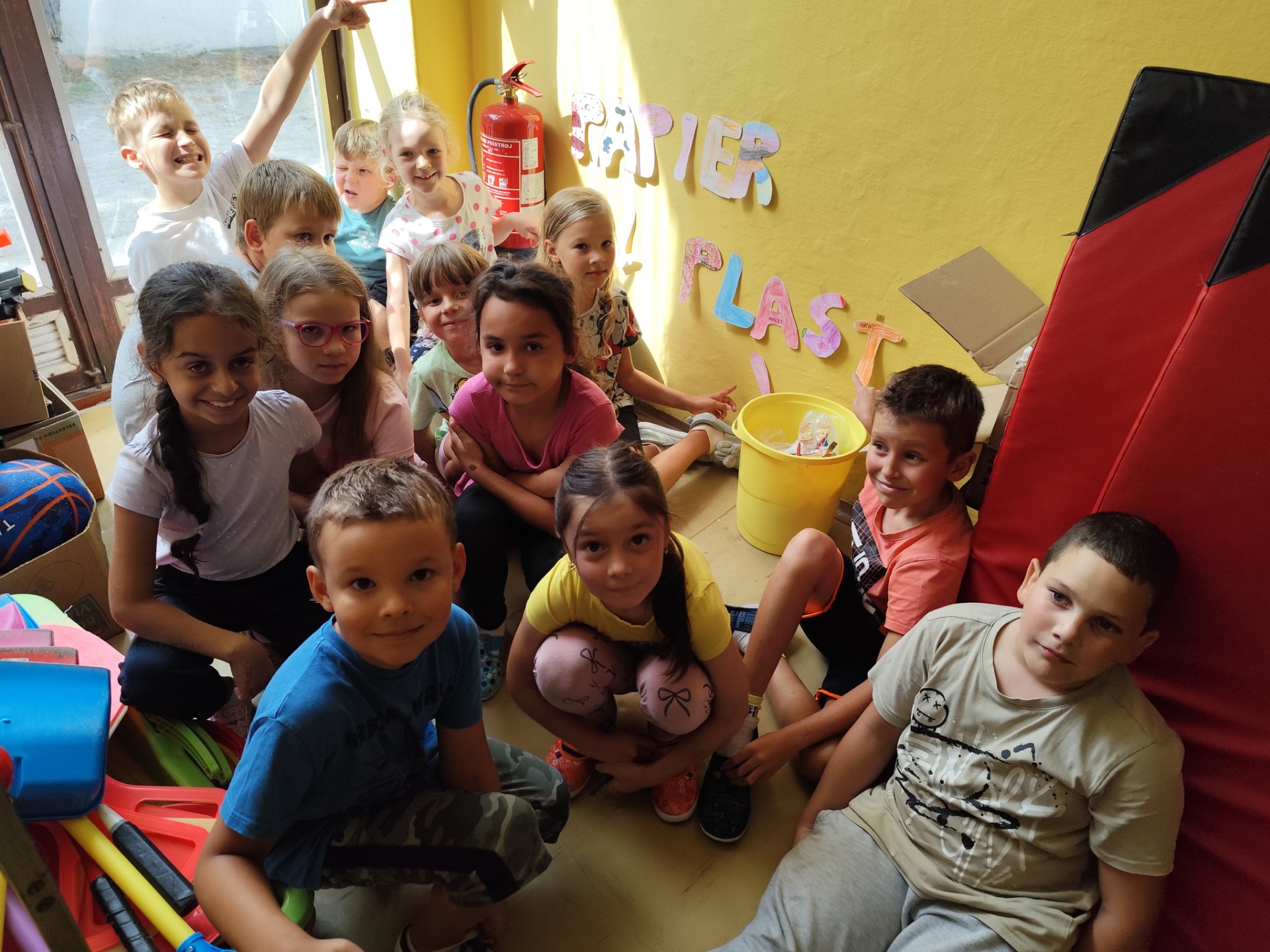 Recyklovanie v klube