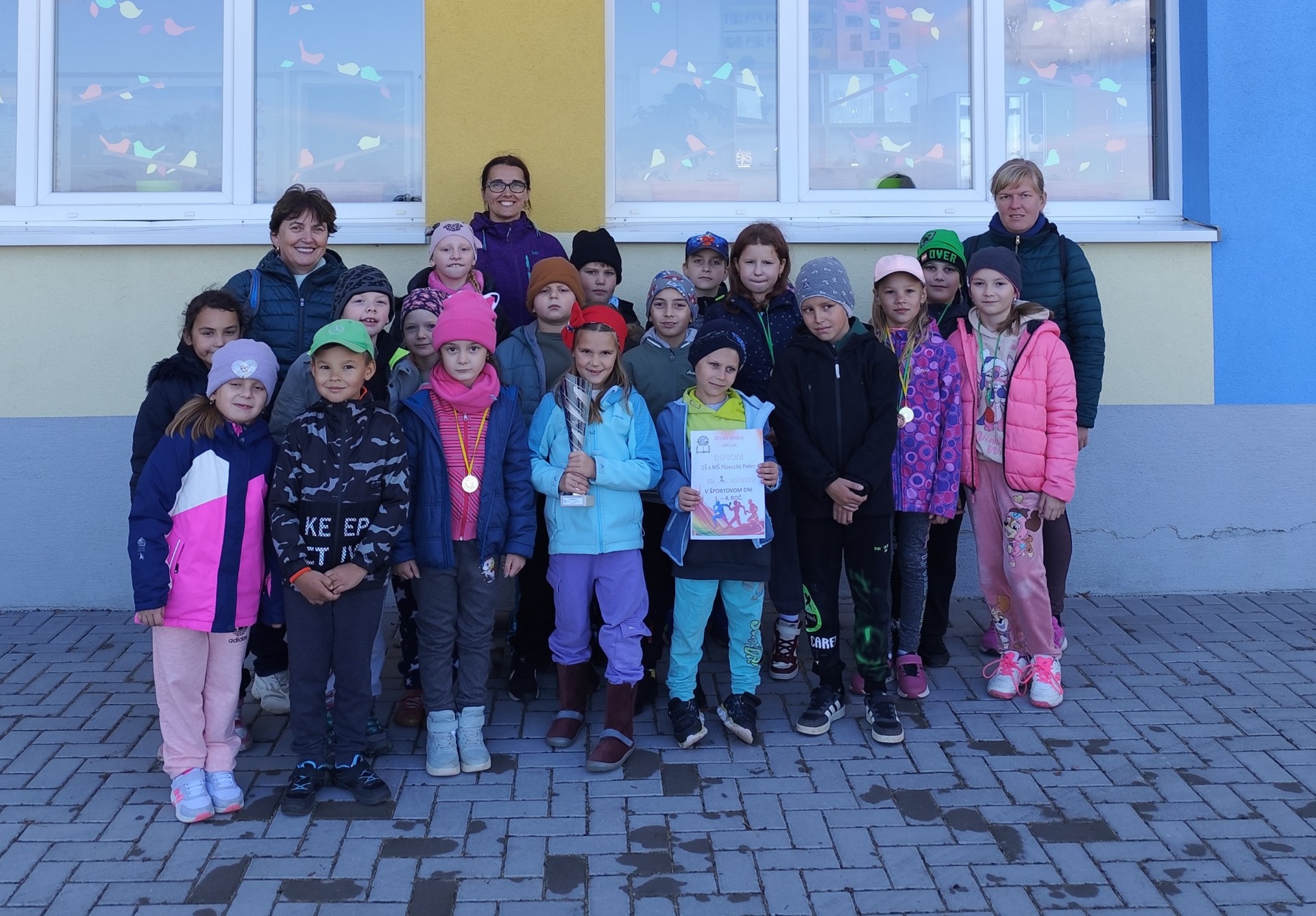 Športový deň v ZŠ Cerová 