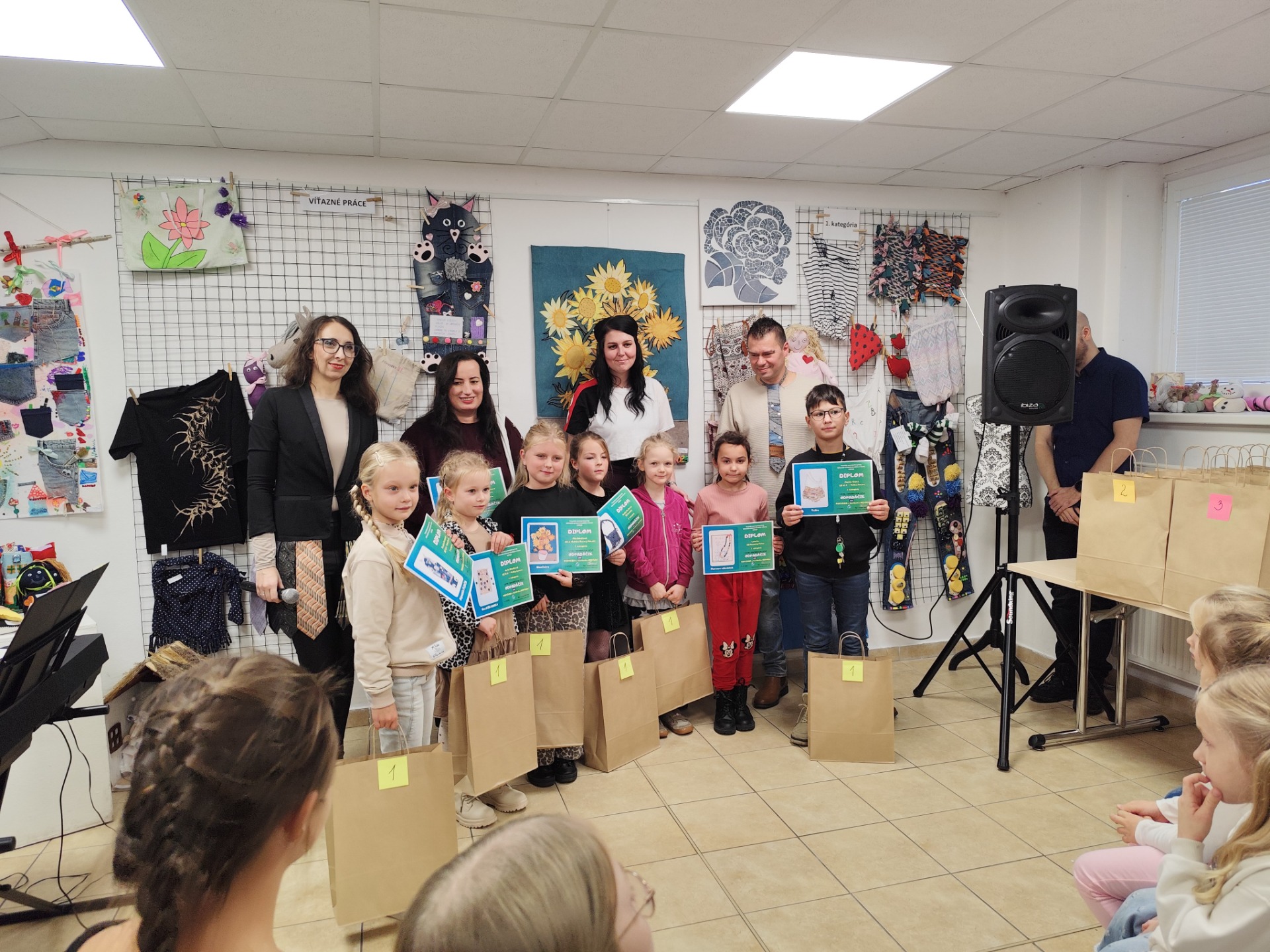 Ocenený kolektivny "Odpadáčik"