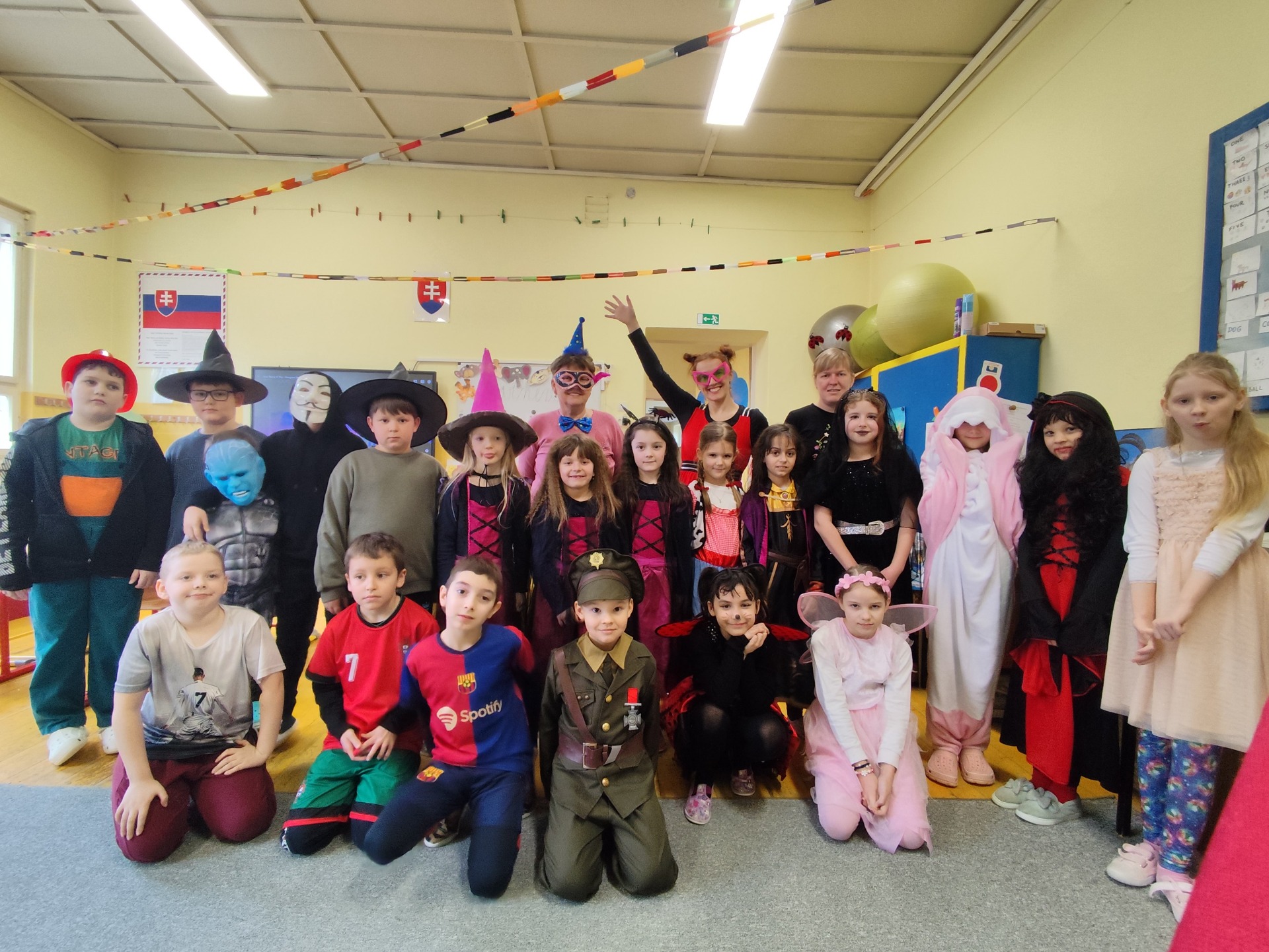 Karneval v škole 